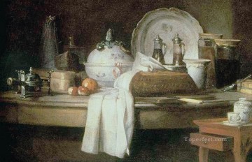 Butl Jean Baptiste Simeon Chardin bodegón Pinturas al óleo